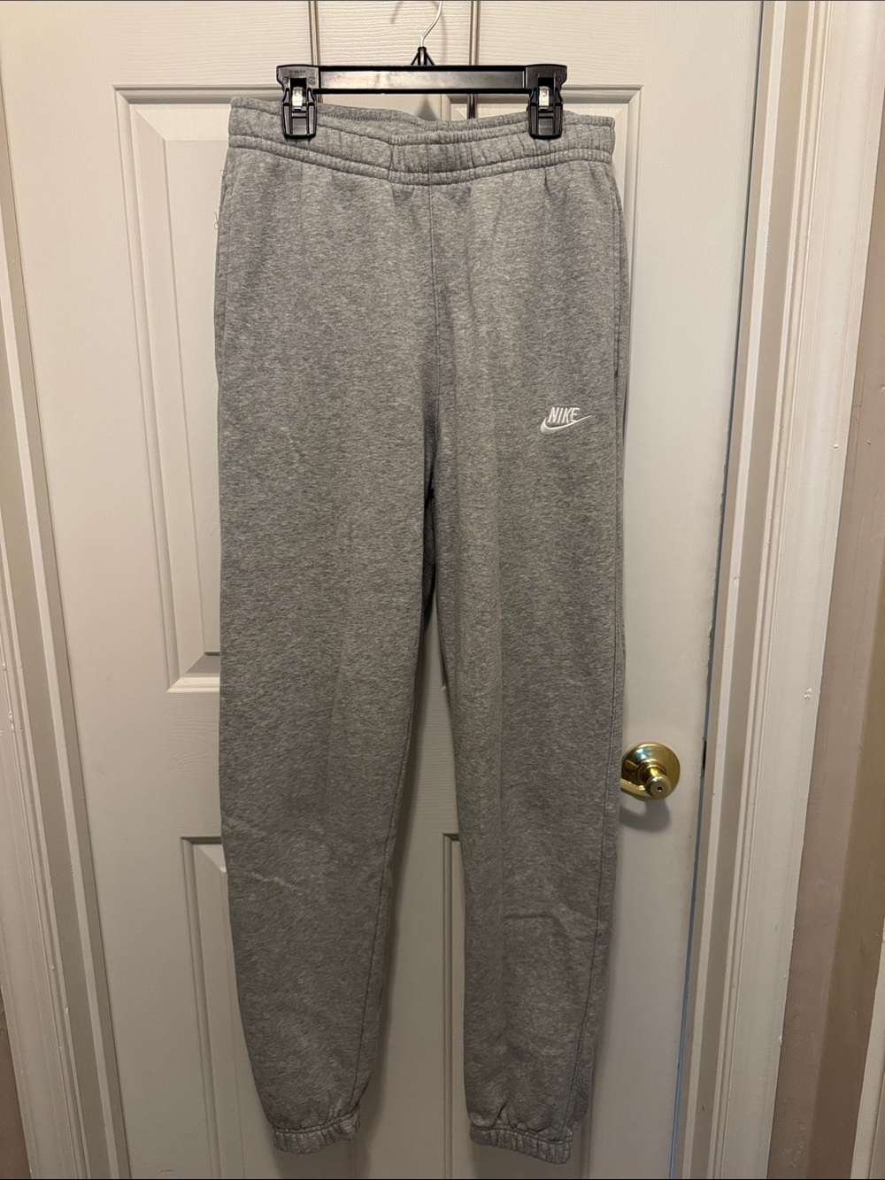 Nike Men’s Gray or Black Logo Fleece Joggers